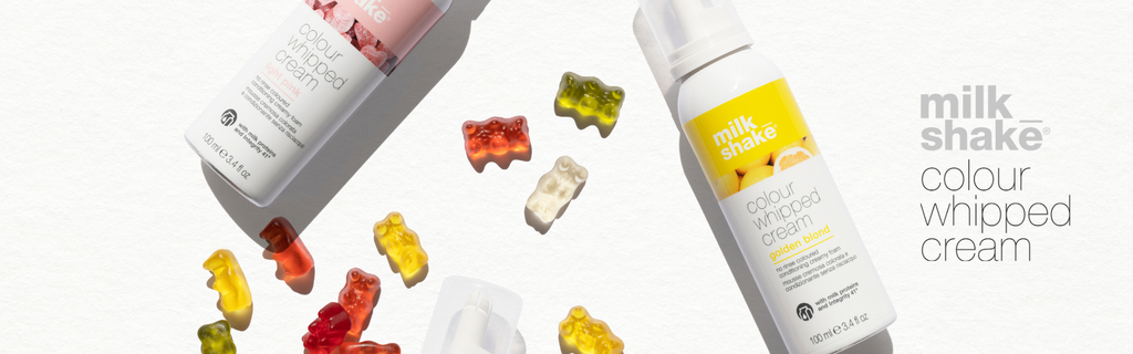 colour whipped cream